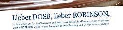 Lieber DOSB, lieber Robinson, ...